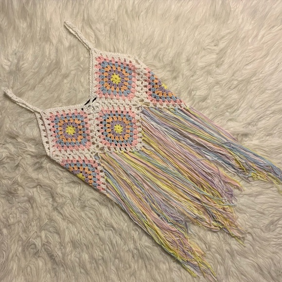 Crochet crop top - Picture 4 of 6